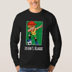 Camiseta Niños Ich Bin 1. Klasse Schulung Junge Fussball
