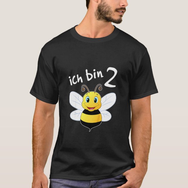 Camiseta Niños Ich Bin Schon 2 Jahre Alt Hummel Segundo cum (Anverso)