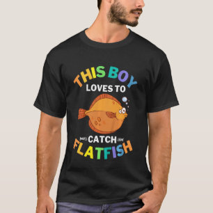 Camiseta Niños Increíble Colorido Este Chico Ama Atrapar