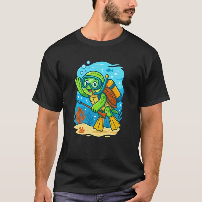 Camiseta Niños Increíbles-Buzos Buceadores Subacuáticos (Anverso)