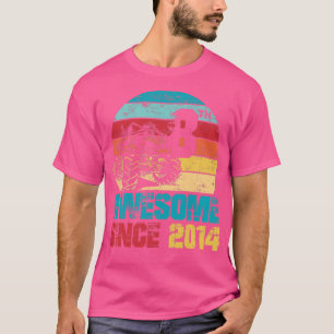Camiseta Niños Increíbles Desde 2014 8º Cumpleaños Camión M