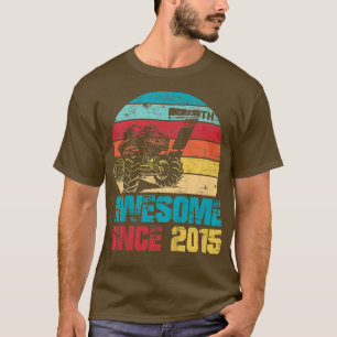 Camiseta Niños Increíbles Desde 2015 7º Cumpleaños Camión M