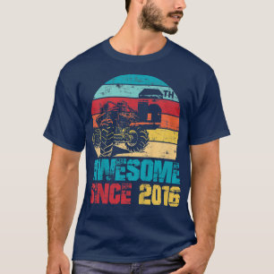 Camiseta Niños Increíbles Desde 2016 6to Cumpleaños Camión 