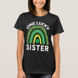 Camiseta Niños irlandeses St Patrick Day One Lucky Sister S