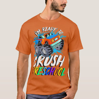 Camiseta Niños Ix27m listos para aplastar el camión de mons
