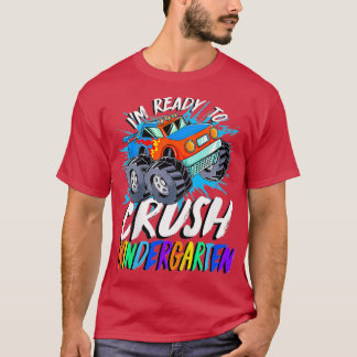 Camiseta Niños Ix27m Preparados Para Aplastar El Monster Tr