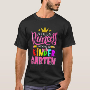 Camiseta Niños Jardín Infantil Que La Princesa Va A Infanti