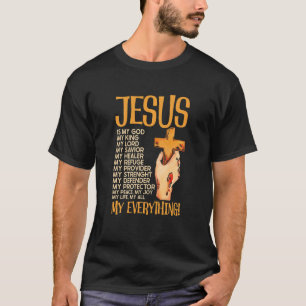 Camiseta Niños Jesús es mi Dios Rey Señor Todo Chris