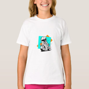 Camiseta Niños Jinetes De Motocicleta Veloz