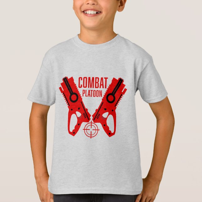 Camiseta Niños Juguetes Combatiendo Navidades Y Cumpleaños (Anverso)