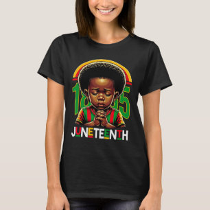 Camiseta Niños Juneteenth Príncipe 1865 Mes de la Historia