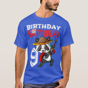 Camiseta Niños Kawaii Panda Japonés de 9 años Novena Nacimi