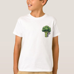 Camiseta Niños Koala Abrazando Brócoli Gigante