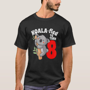 Camiseta Niños Koala de 8 años Cumpleaños Chica Cute Koalaf