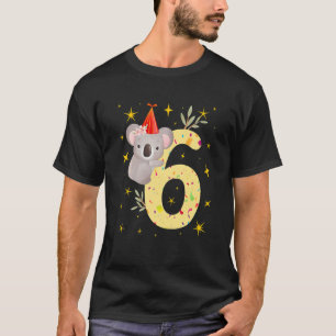 Camiseta Niños Koala Osos Chica Koa, 6 años