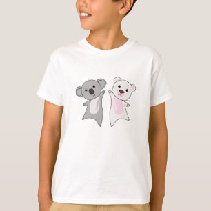 Camiseta Niños Koala Polar Bear Cute Animales