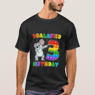 Camiseta Niños Koalafied Feliz tercer cumpleaños de Austral
