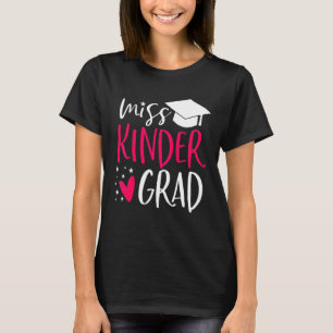 Camiseta Niños La Señorita Kinder Grad Kindergarten la clav