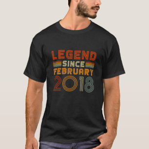 Camiseta Niños legendados desde febrero de 2018 Chicas de n