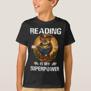 Camiseta Niños Leyendo Para Niños Para Jóvenes Léen Libros 