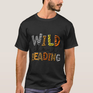 Camiseta Niños leyendo salvajemente libros y gusano de libr