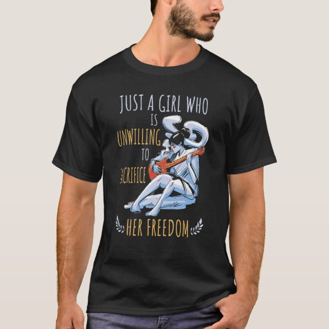 Camiseta Niños libres renuentes a sacrificar la libertad si (Anverso)