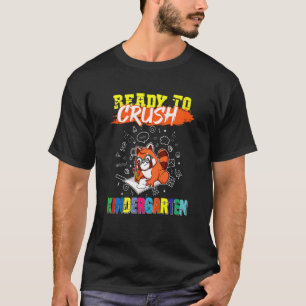 Camiseta Niños listos para aplastar el jardín de infancia r