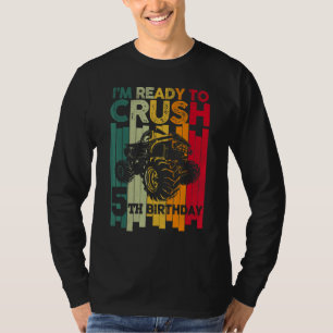 Camiseta Niños Listos Para Aplastar El Quinto Cumpleaños Ca