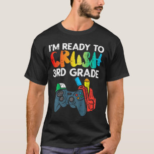 Camiseta Niños Listos Para Aplastar La Conexión Wi-Fi De 3e