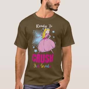 Camiseta Niños Listos Para Aplastar La Escuela Primaria De 