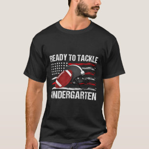 Camiseta Niños Listos Para Enfrentar El Primer Día De Jardí