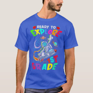 Camiseta Niños listos para explorar astronauta de primer gr
