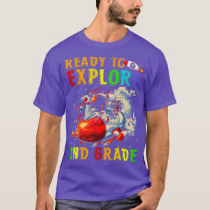 Camiseta Niños listos para explorar astronauta de segundo g