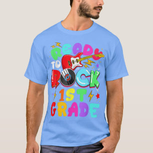 Camiseta Niños listos para tocar la guitarra de primer grad
