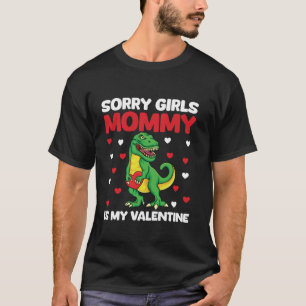 Camiseta Niños Lo siento Chicas Mamá es mi Dinos de San Val