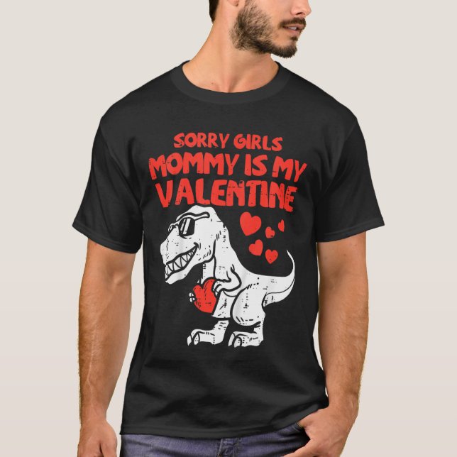 Camiseta Niños Lo Siento Chicas Mamá es mi niño de San Vale (Anverso)