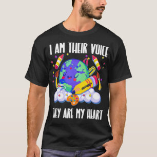 Camiseta Niños maestros de educación especial vuelven a áfr