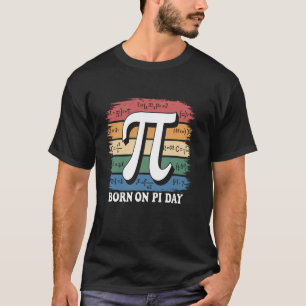 Camiseta Niños Matemáticos Estudiantes De Pi Day Feliz Naci