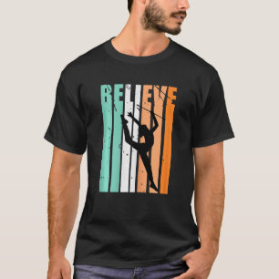 Camiseta Niños Me Encanta La Gimnasia Rítmica Creo Baton Tw