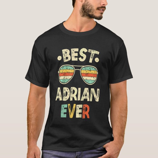 Camiseta Niños Mejor Adriano de la Historia (Anverso)