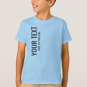 Camiseta Niños Mejor Guay Simple Moderna Luz Azul
