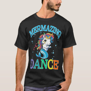 Camiseta Niños mermando danza primer día de escuela sirvien