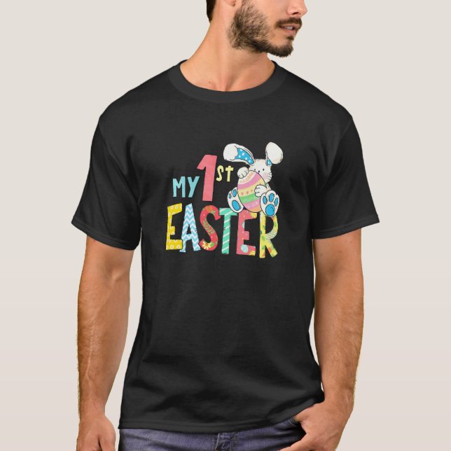 Camiseta Niños Mi primer conejo de Pascua (Anverso)