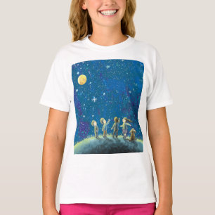 Camiseta Niños Mirando Starry Sky