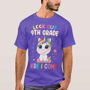 Camiseta Niños Miren El Noveno Grado Aquí Volví Unicorn T