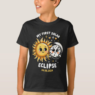 Camiseta Niños Mis primeros Chicas del eclipse solar 202