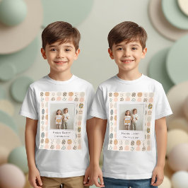 Camiseta Niños Modernos Foto de Pascua en Pastel | Personal