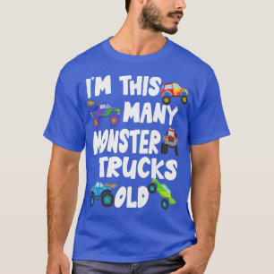 Camiseta Niños Monstruo de 5 años Fiesta de cumpleaños - Ni