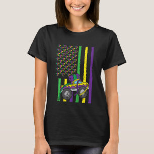 Camiseta Niños Monstruo de la Bandera Estadounidense de Est
