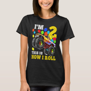 Camiseta Niños Monstruo de niño de 2 años de edad Ca